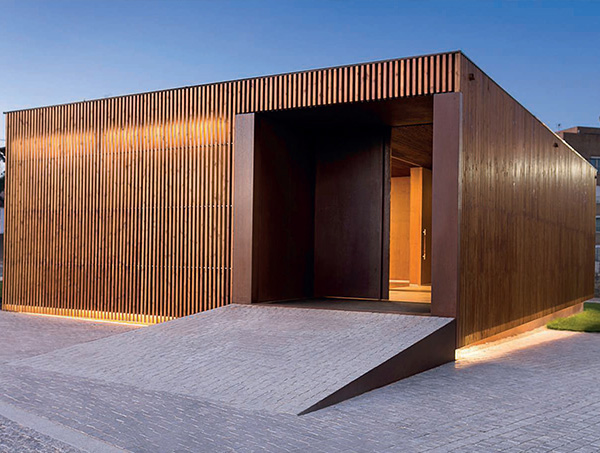 استفاده از ترموود در نمای خارجی